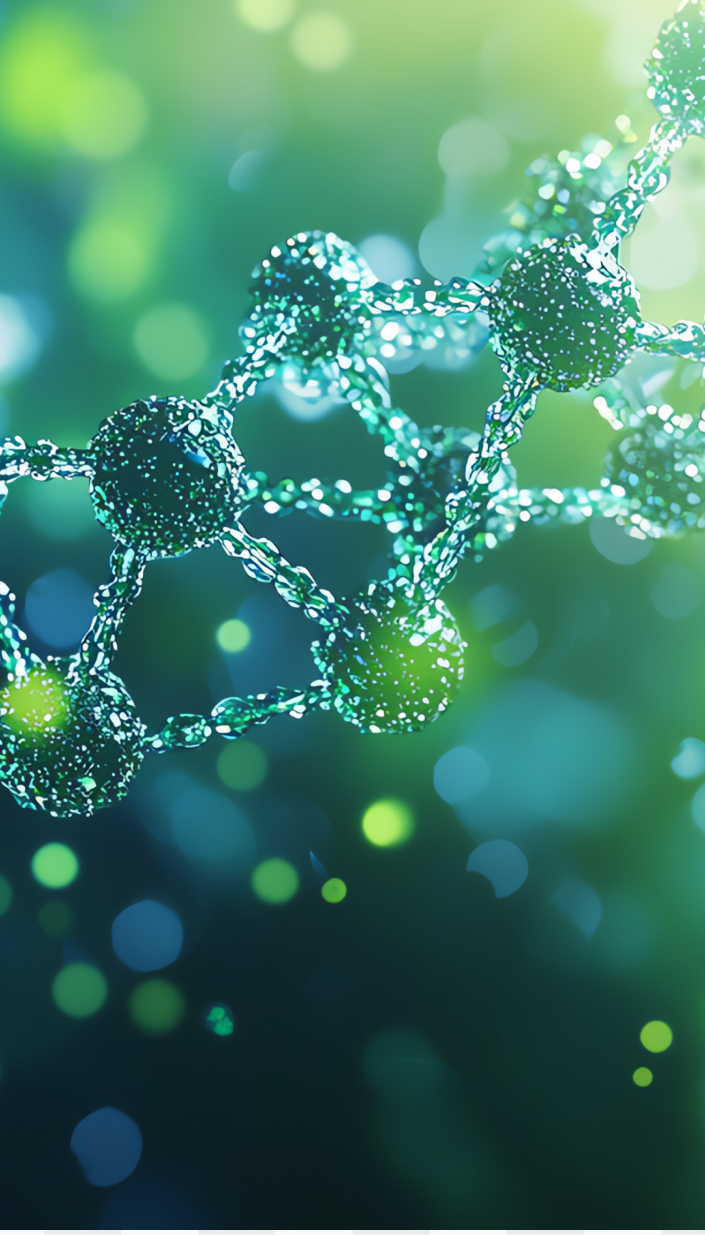 분자 구조 이미지