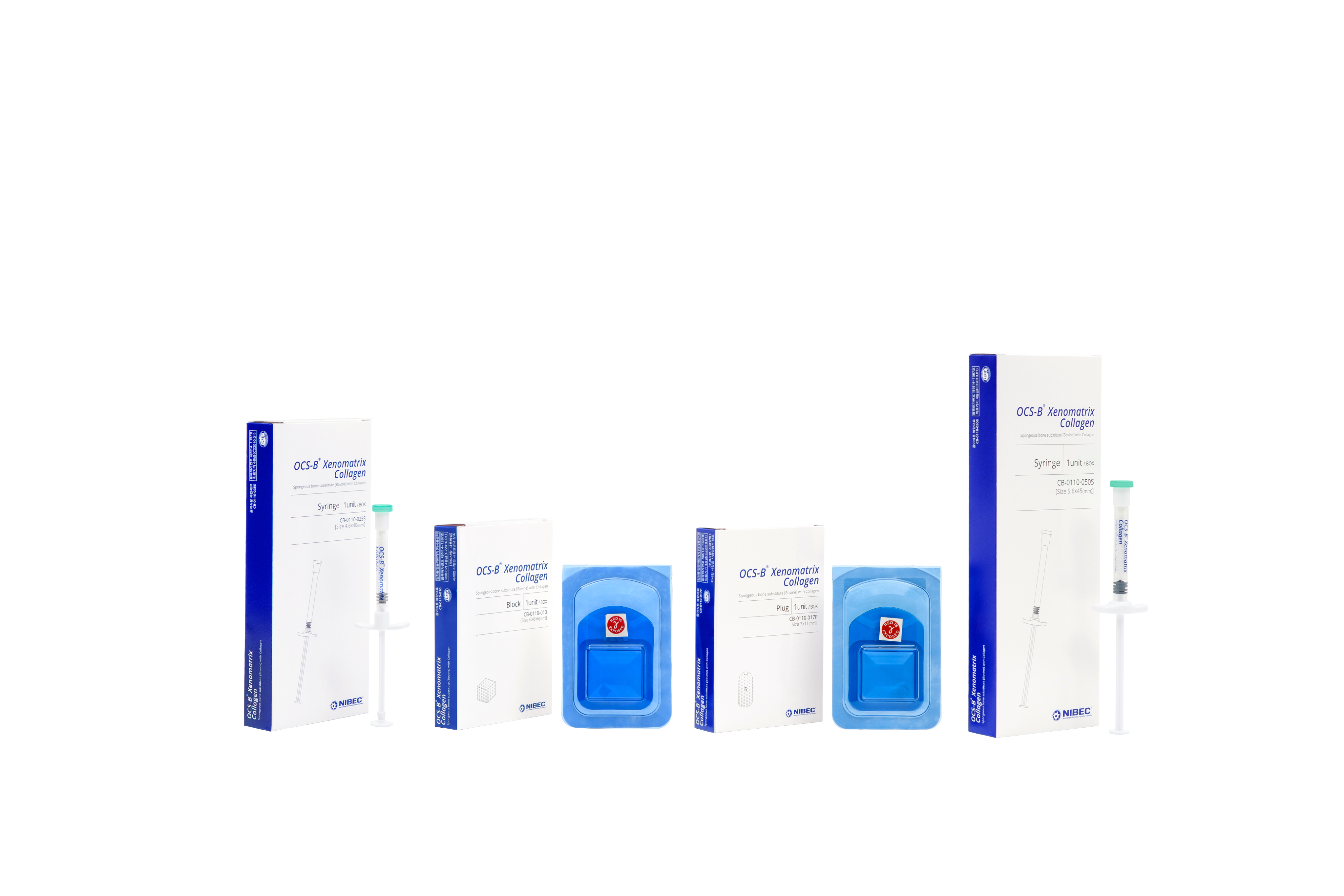 OCS-B Xenomatrix Collagen 제품 이미지